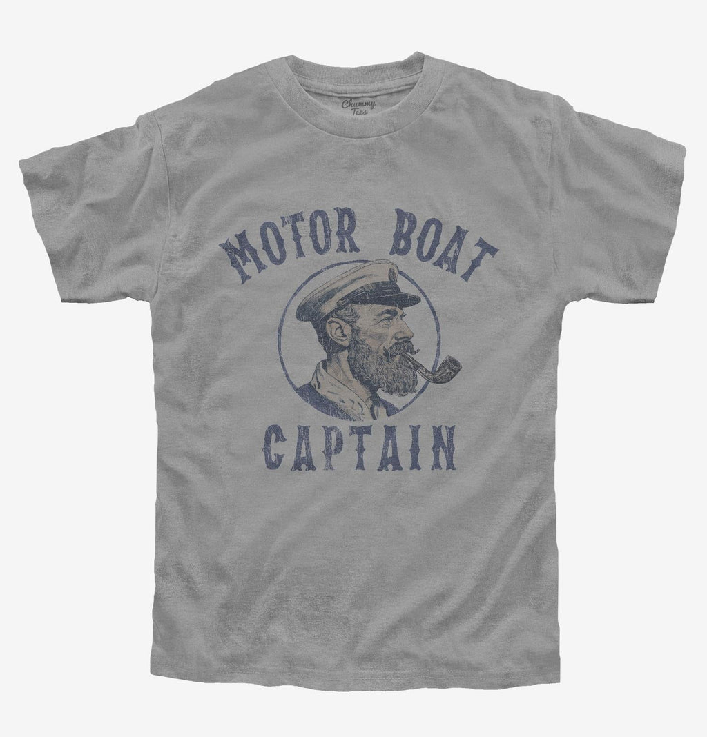 Motor Boat Captain T-Shirt