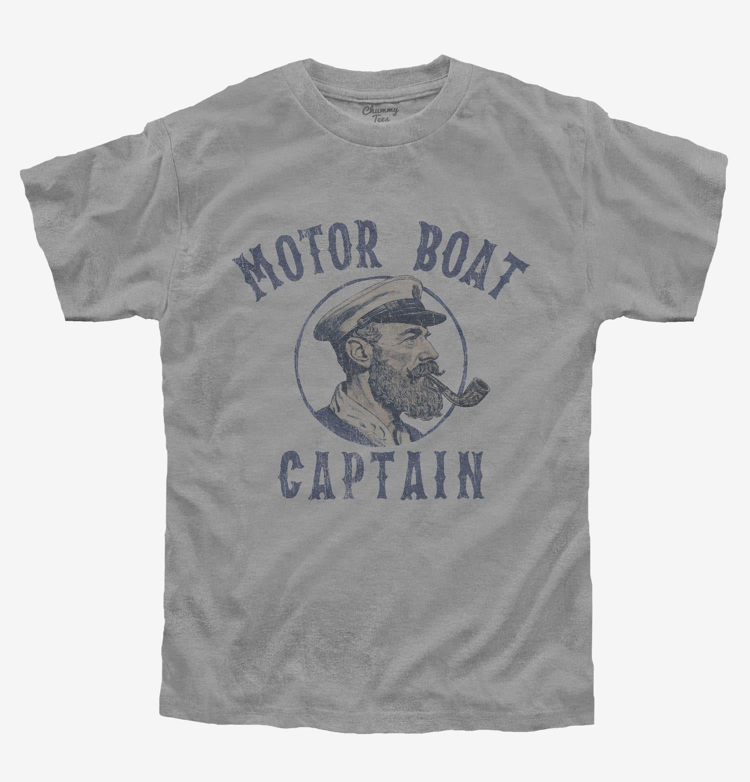 Motor Boat Captain T-Shirt