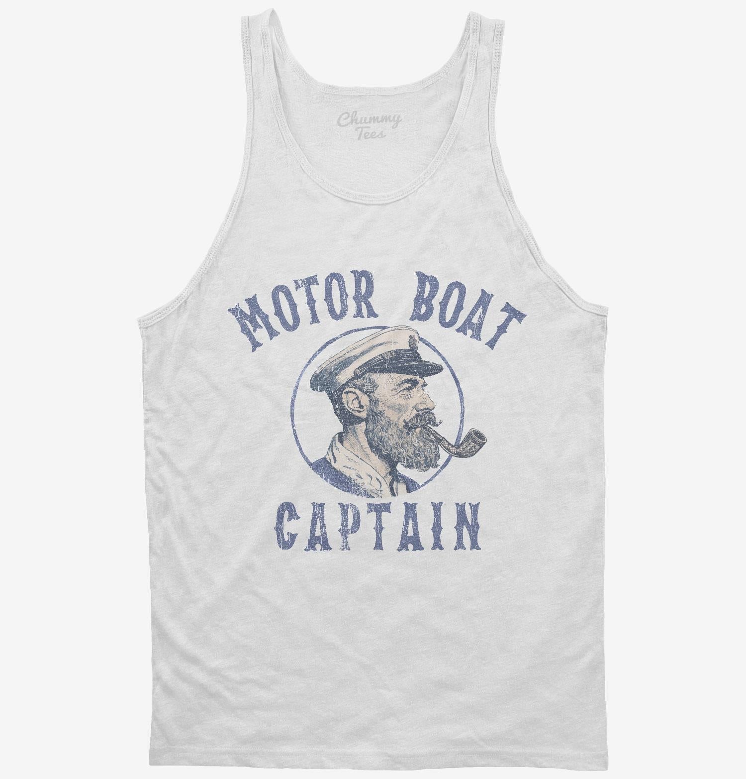 Motor Boat Captain T-Shirt
