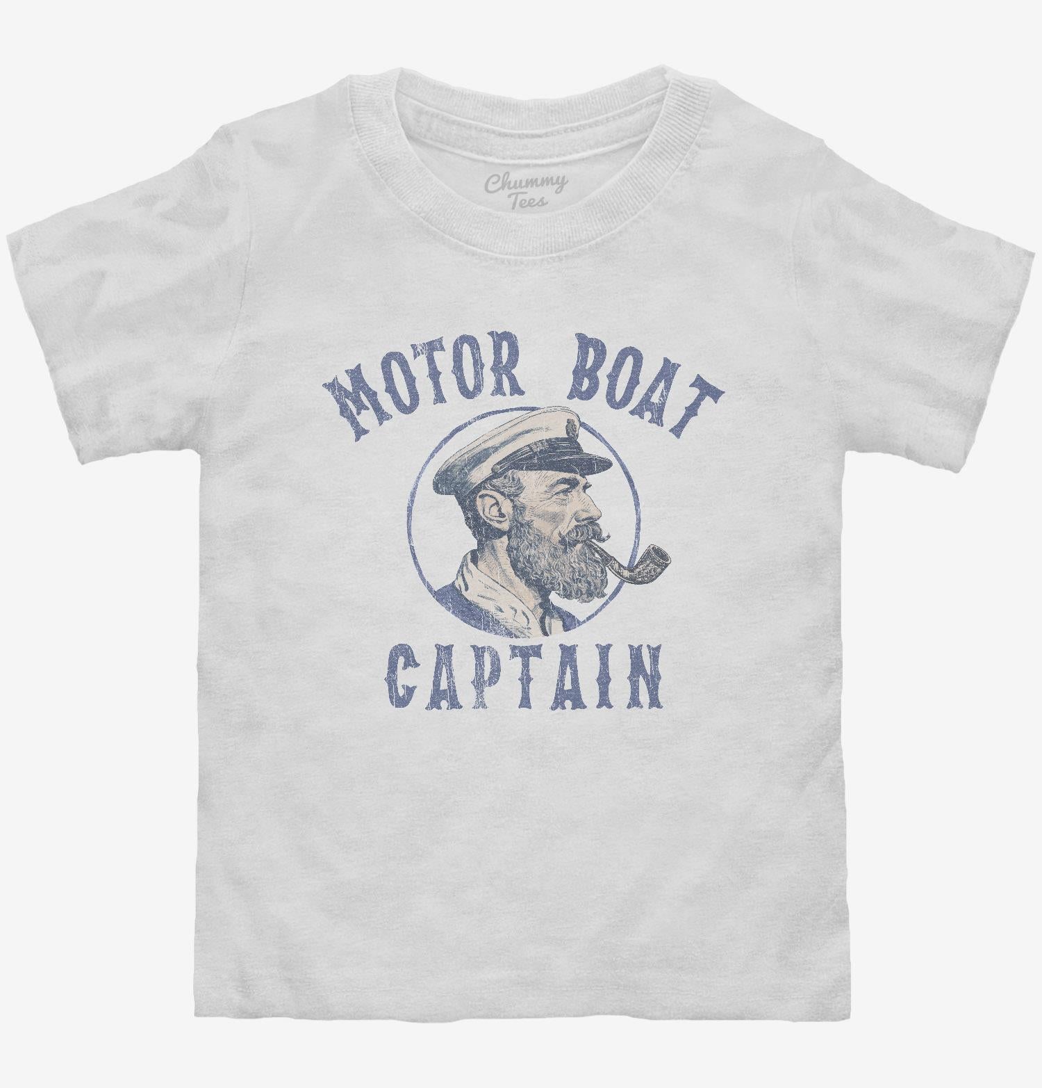 Motor Boat Captain T-Shirt