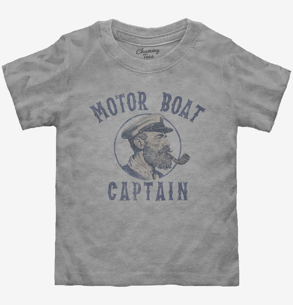 Motor Boat Captain T-Shirt