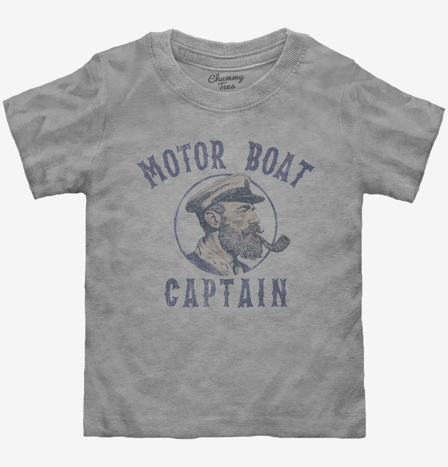 Motor Boat Captain T-Shirt
