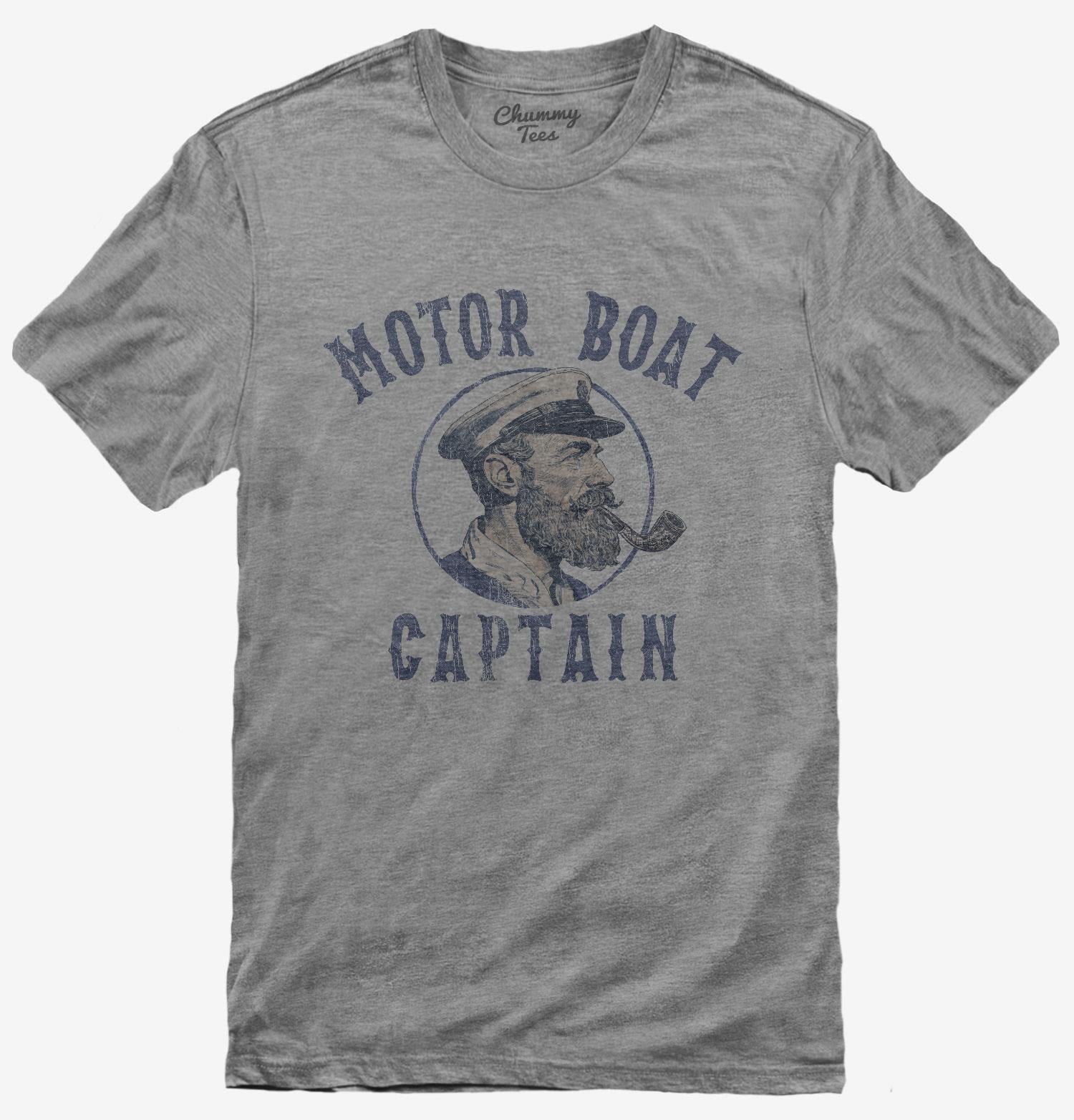 Motor Boat Captain T-Shirt