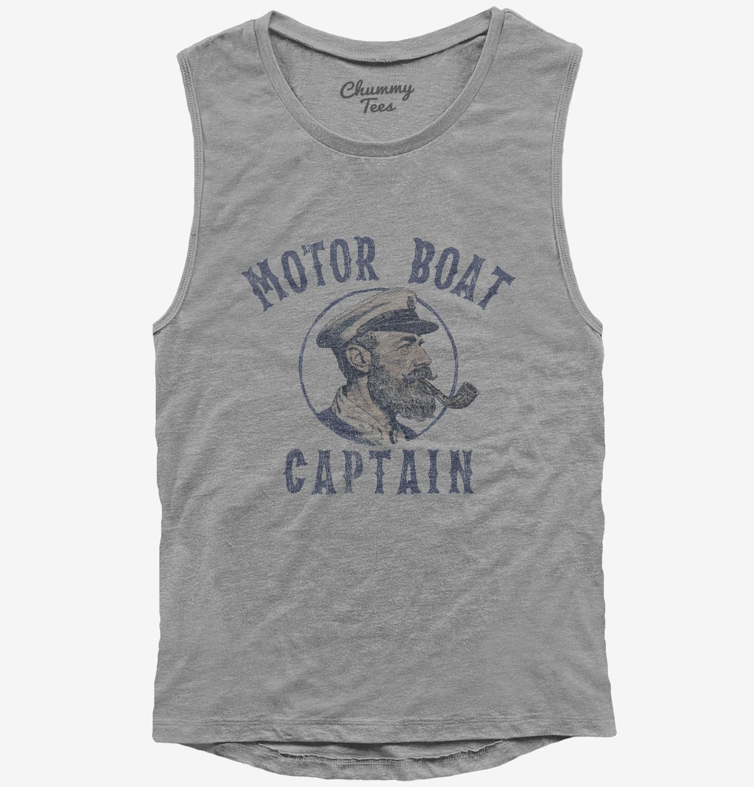 Motor Boat Captain T-Shirt