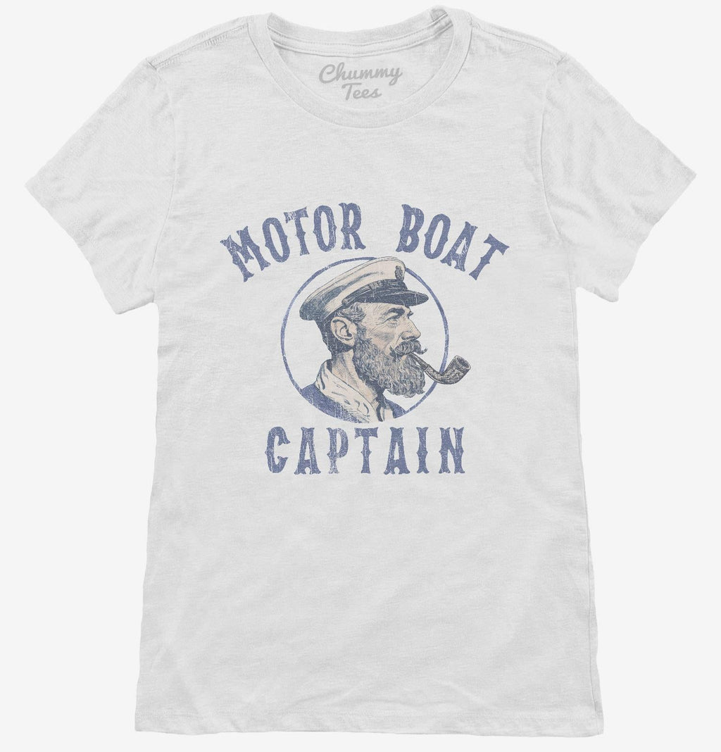 Motor Boat Captain T-Shirt