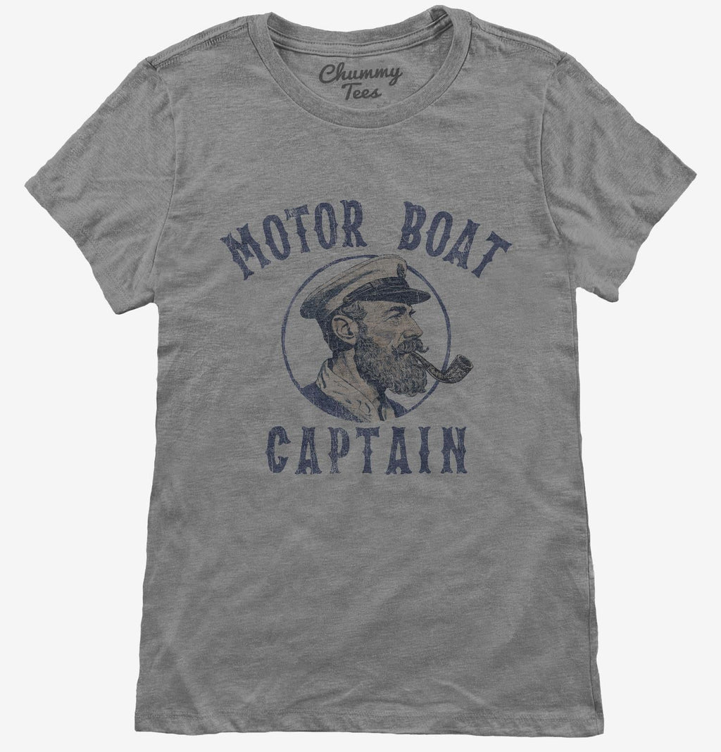 Motor Boat Captain T-Shirt