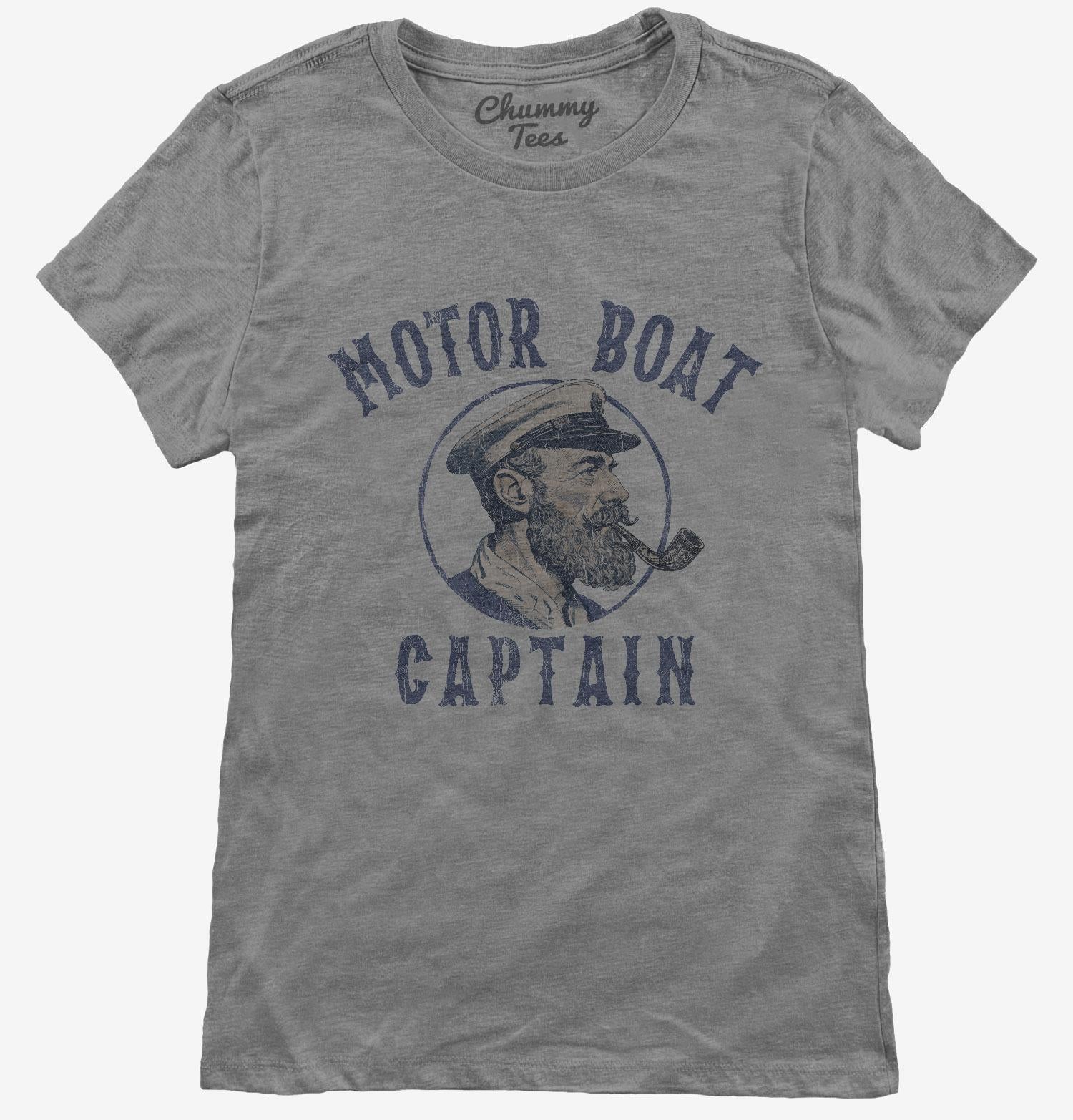 Motor Boat Captain T-Shirt