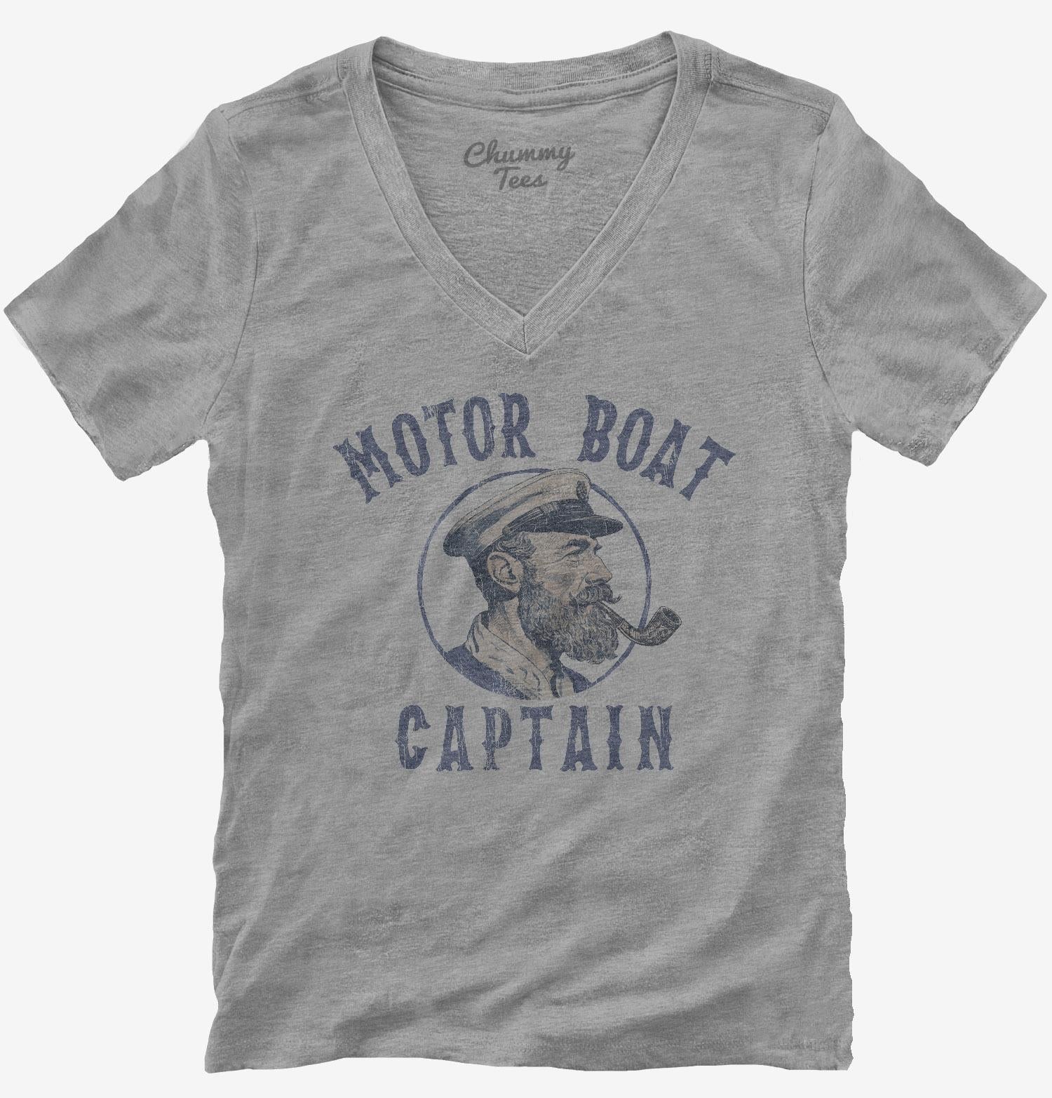 Motor Boat Captain T-Shirt