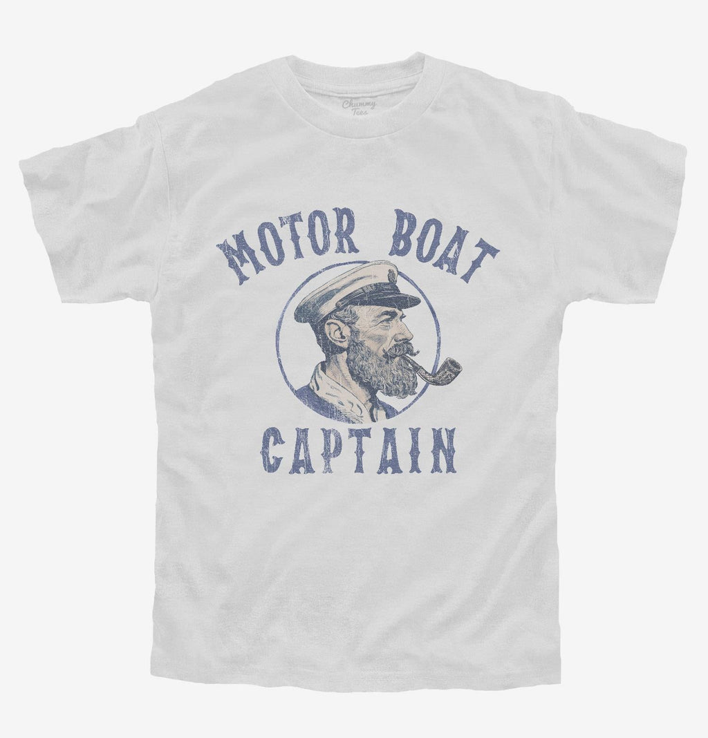 Motor Boat Captain T-Shirt